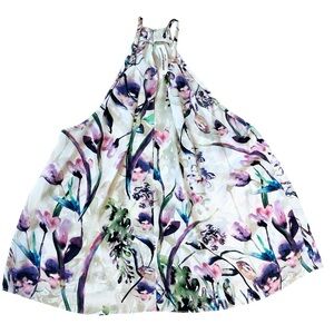 Amanda Uprichard Floral Halter Tank